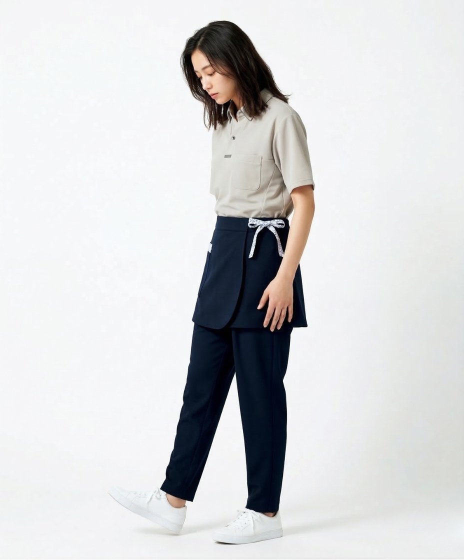 腰巻エプロン（男女兼用）介護【AIA303】｜介護・業務用ユニフォームの