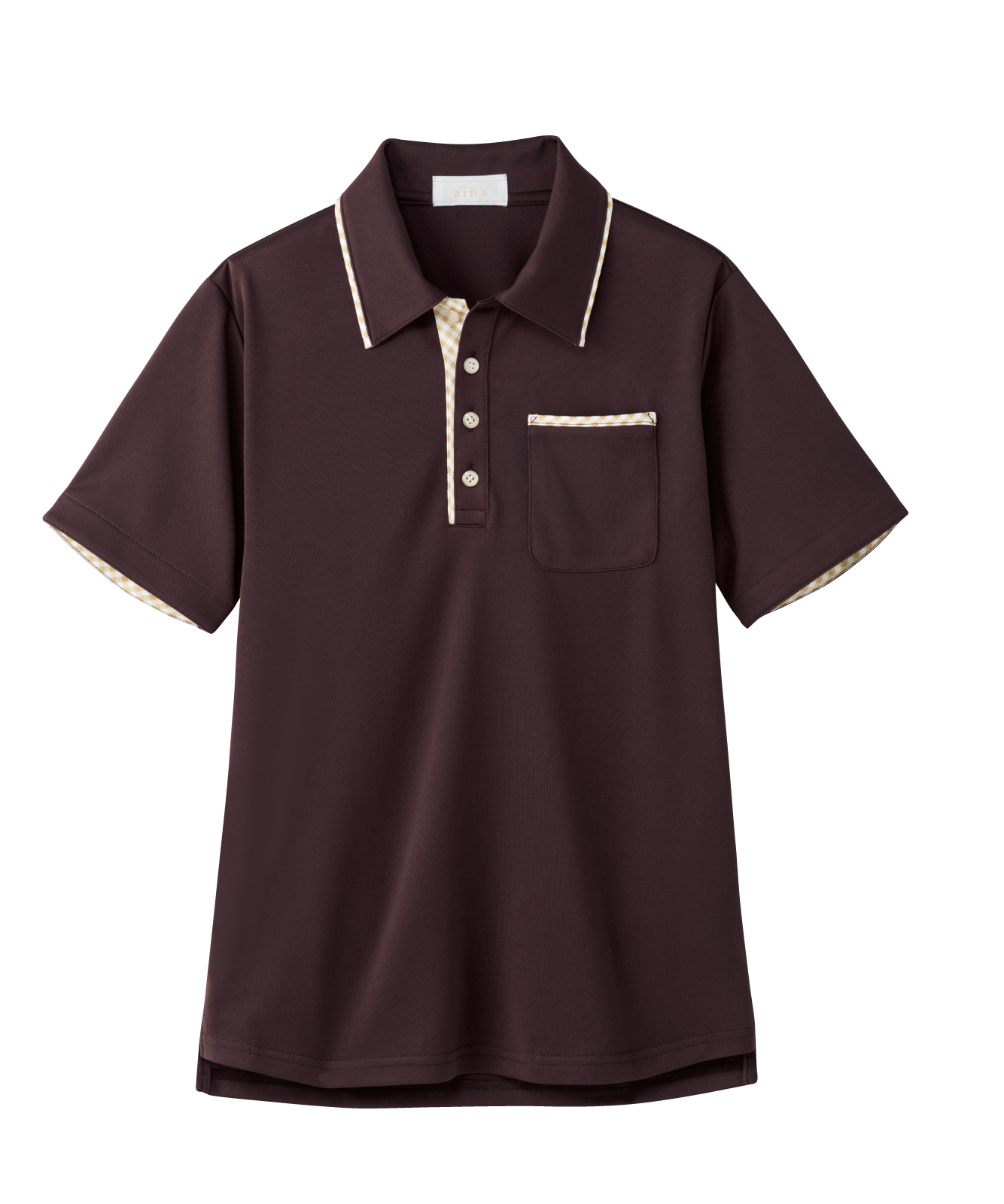 半袖ニットシャツ（男女兼用）介護 【AIK304】