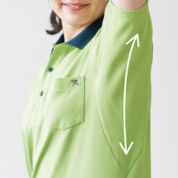 脇下の立体パターン