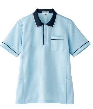 半袖ポロシャツ（男女兼用）介護【PK395】