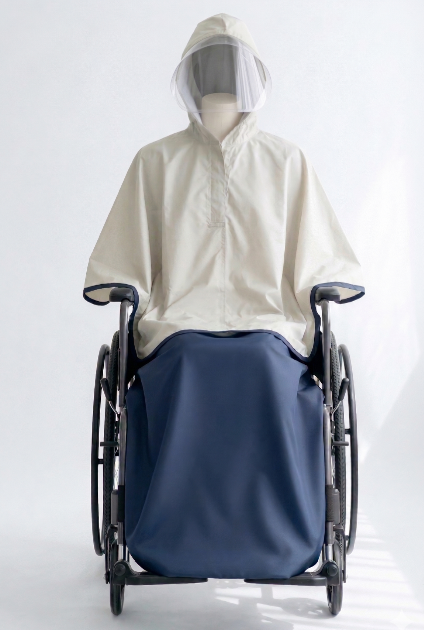 セパレートタイプで簡単に着用出来ます