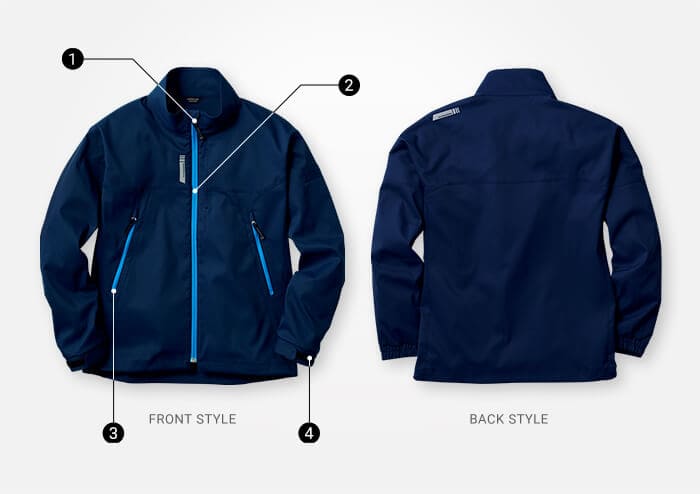 FTB328 ジャケット(男女兼用)