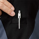 ペン差しポケット(左袖)