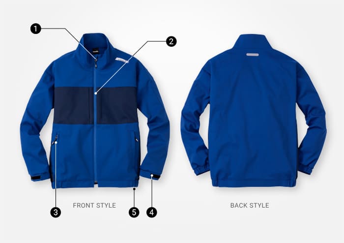 FTB341 ジャケット(男女兼用)