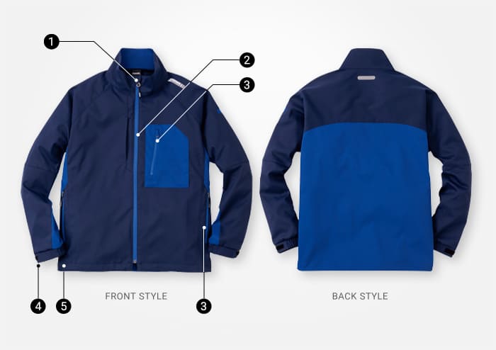 FTB342 ジャケット(男女兼用)