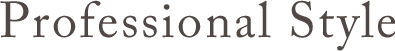 プロフェッショナルスタイル